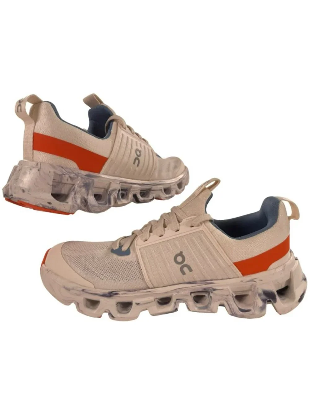 On Cloudswift Youth Running Athletic Shoes Dew/Flame School Kids Size 6 NEW